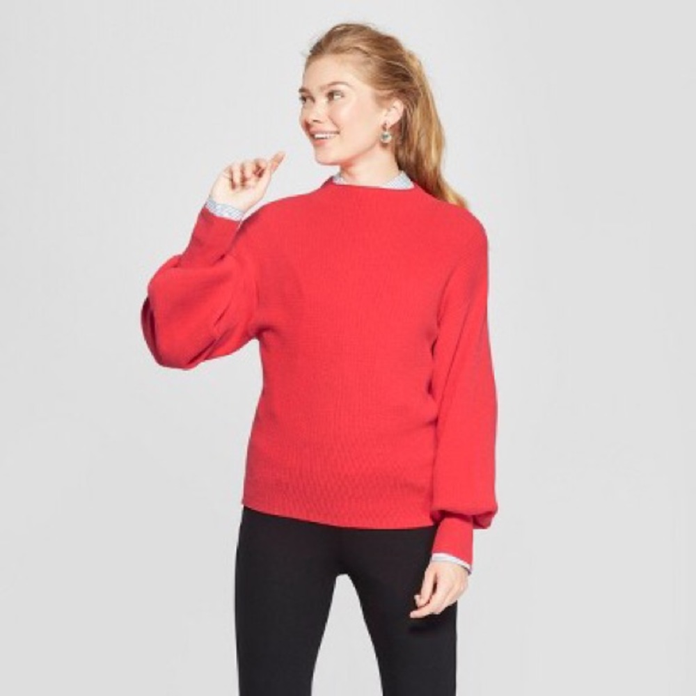 Red sweater